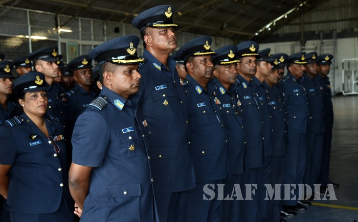 Annual Commander's Inspection at SLAF Base Ratmalana 2017