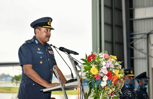 Commander’s Inspection of SLAF Base Ratmalana