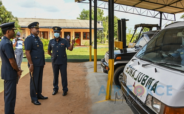 Commander's Inspection of SLAF Station Sigiriya for the Year 2020