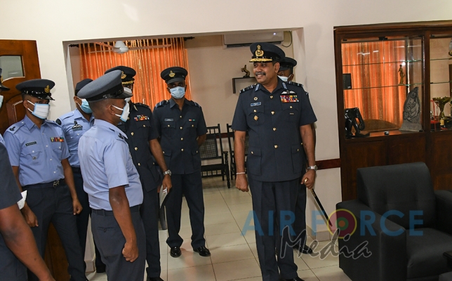 Commander's Inspection of SLAF Station Sigiriya for the Year 2020