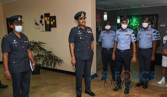 Commander's Inspection of SLAF Station Sigiriya for the Year 2020