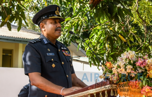 Commander's Inspection of SLAF Station Sigiriya for the Year 2020