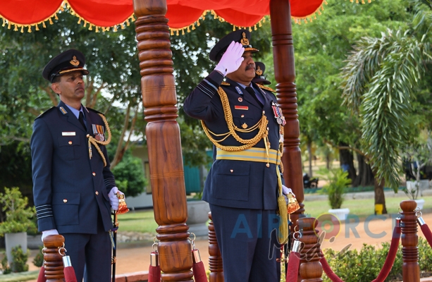 Commander's Inspection of SLAF Station Sigiriya for the Year 2020