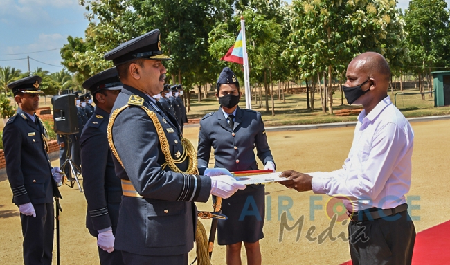Commander's Inspection of SLAF Station Sigiriya for the Year 2020