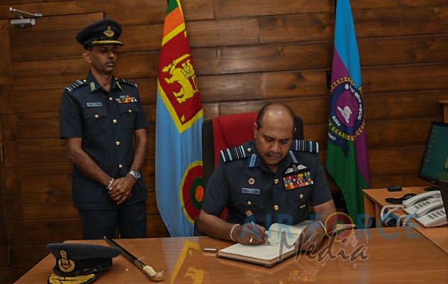 Commander's Inspection of SLAF Station Sigiriya for the Year 2020