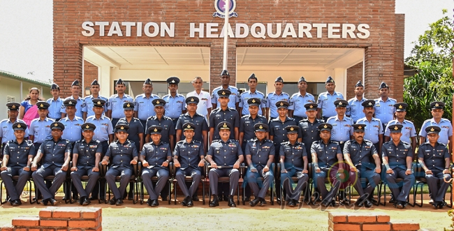 Commander's Inspection of SLAF Station Sigiriya for the Year 2020