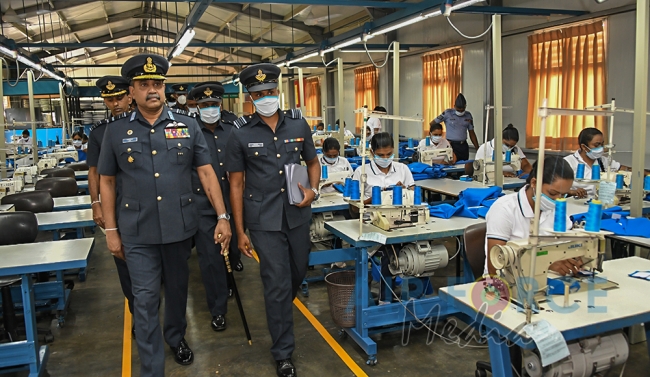 Commander's Inspection of SLAF Station Sigiriya for the Year 2020