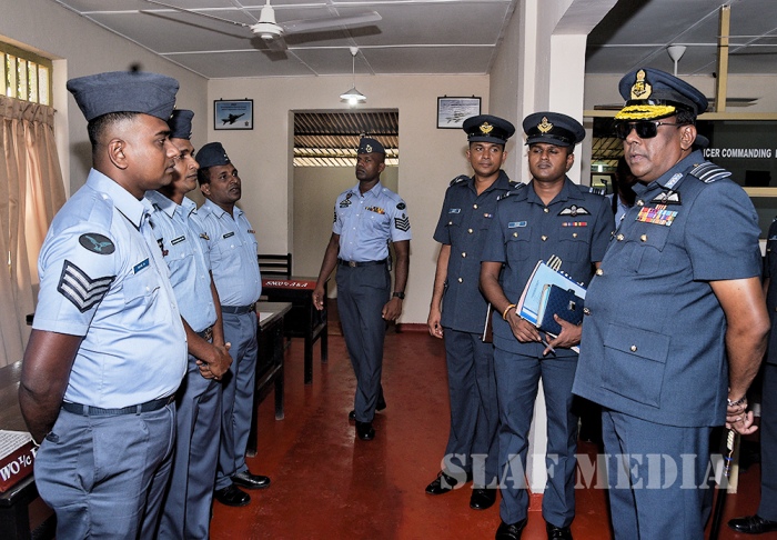 Annual AOC’s Inspection at SLAF Station Sigiriya