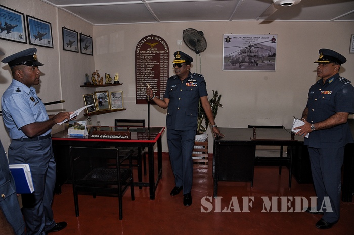 Annual AOC’s Inspection at SLAF Station Sigiriya
