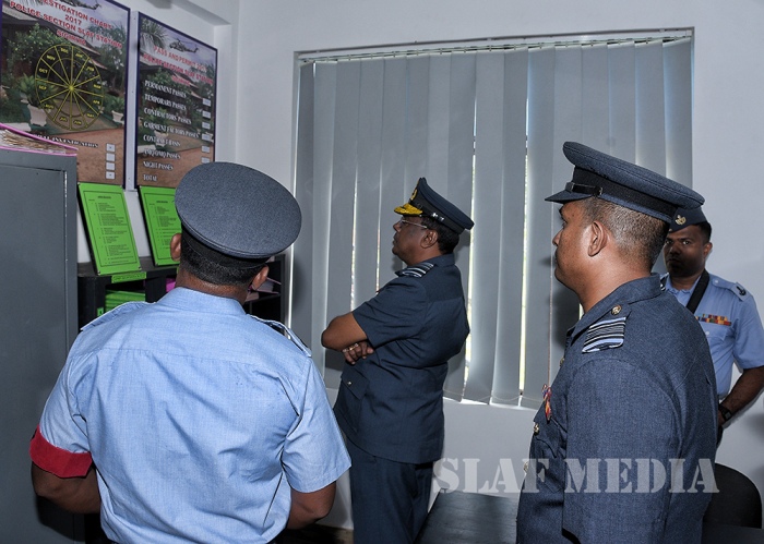 Annual AOC’s Inspection at SLAF Station Sigiriya