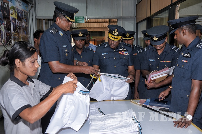 Annual AOC’s Inspection at SLAF Station Sigiriya