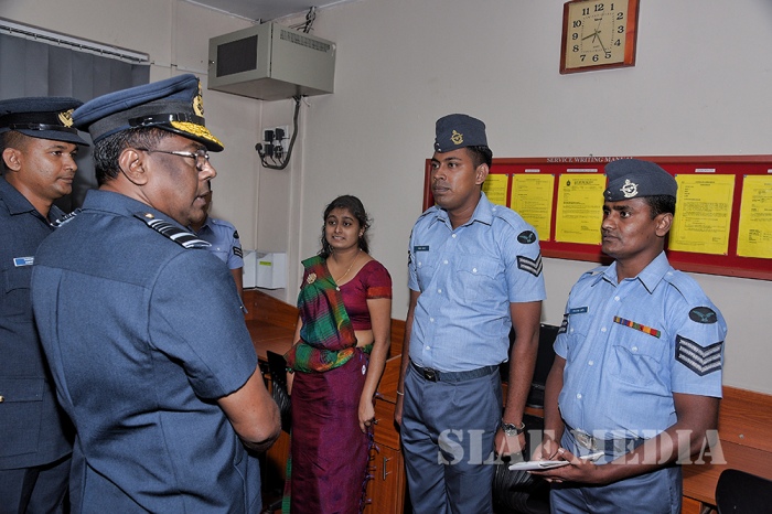 Annual AOC’s Inspection at SLAF Station Sigiriya