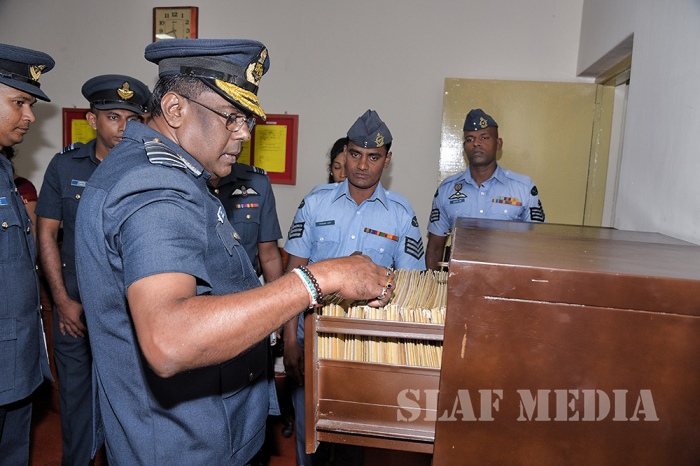 Annual AOC’s Inspection at SLAF Station Sigiriya