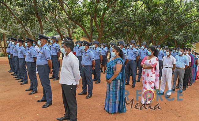 COMMANDER’S INSPECTION OF SLAF STATION SIGIRIYA