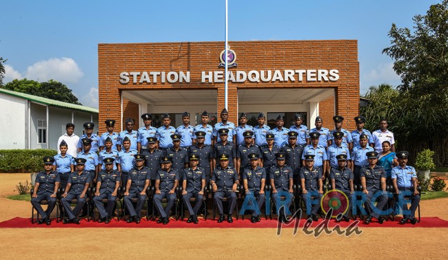 COMMANDER’S INSPECTION OF SLAF STATION SIGIRIYA