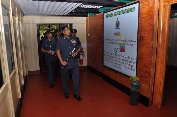 Annual Commander's Inspection at Sri Lanka Air Force Station Palaly, 2011