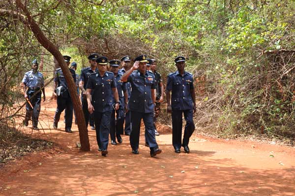 Annual Commander's Inspection at Sri Lanka Air Force Station Palaly, 2011