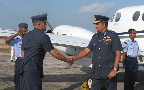 Annual Commander's Inspection at Sri Lanka Air Force Station Palaly, 2011