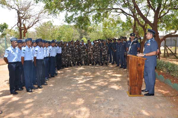 Annual Commander's Inspection at Sri Lanka Air Force Station Palaly, 2011