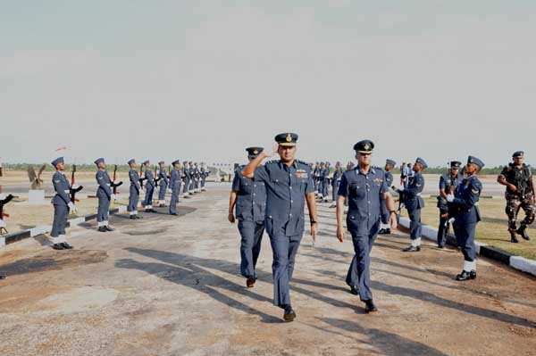 Annual Commander's Inspection at Sri Lanka Air Force Station Palaly, 2011
