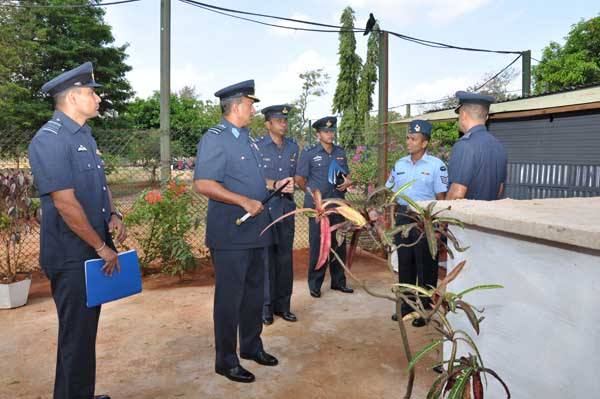 Annual Commander's Inspection at Sri Lanka Air Force Station Palaly, 2011