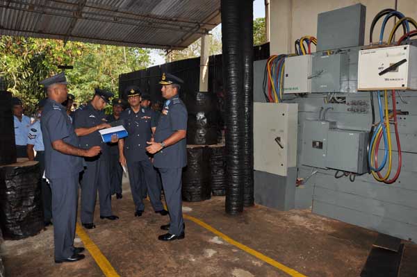 Annual Commander's Inspection at Sri Lanka Air Force Station Palaly, 2011