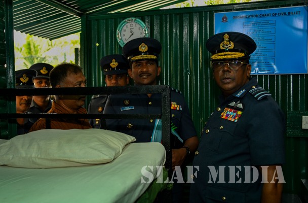 Commander's Inspection of SLAF Station Colombo