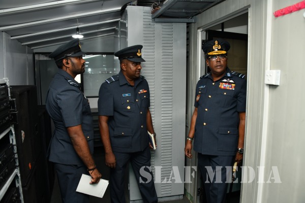 Commander's Inspection of SLAF Station Colombo