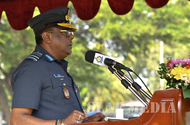 Commander's Inspection of SLAF Station Colombo