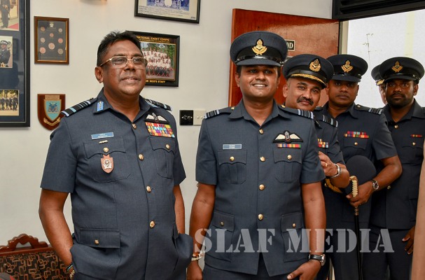 Commander's Inspection of SLAF Station Colombo