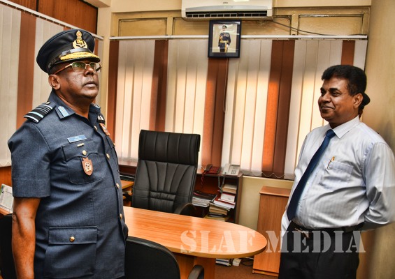 Commander's Inspection of SLAF Station Colombo