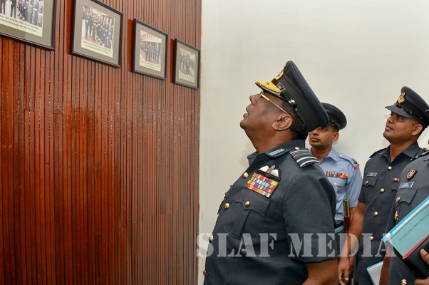 Commander's Inspection of SLAF Station Colombo
