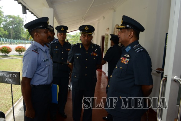 Annual AOC’s Inspection At SLAF TTS Ekala