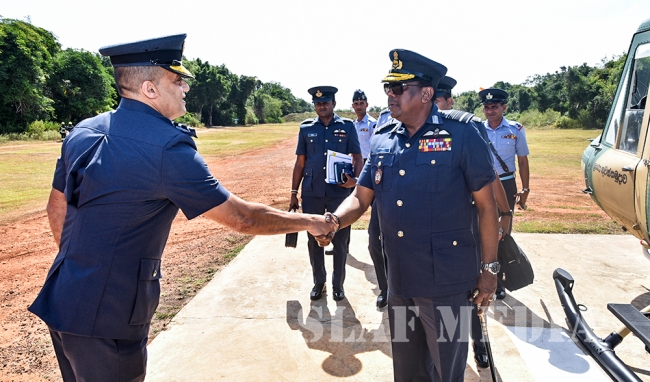 Annual Commander’s Inspection of SLAF CTS Vanni