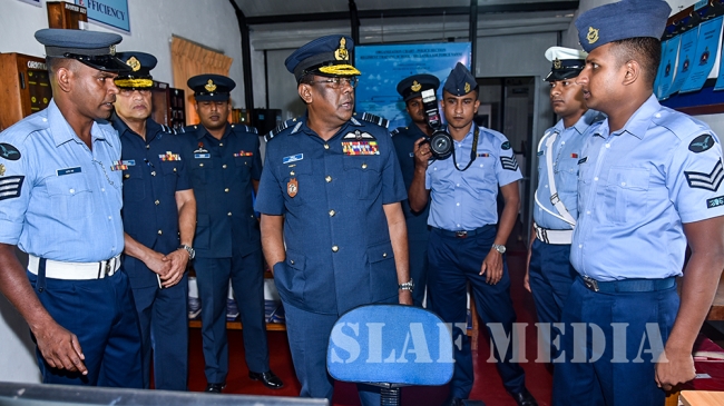 Annual Commander’s Inspection of SLAF CTS Vanni