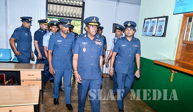 Annual Commander’s Inspection of SLAF CTS Vanni