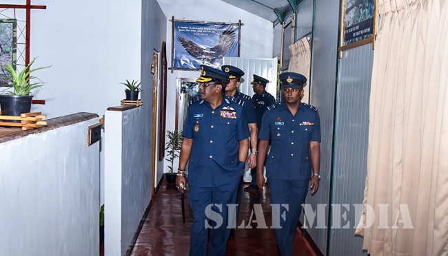 Annual Commander’s Inspection of SLAF CTS Vanni