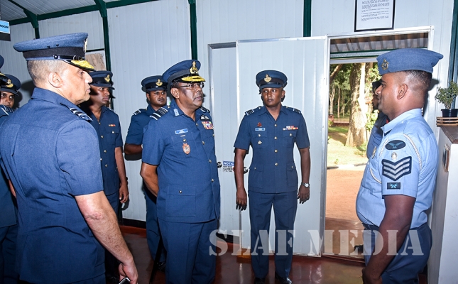 Annual Commander’s Inspection of SLAF CTS Vanni