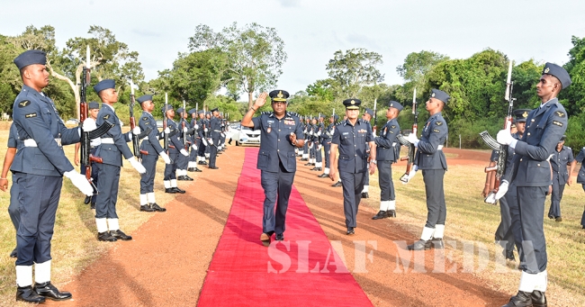 Annual Commander’s Inspection of SLAF CTS Vanni