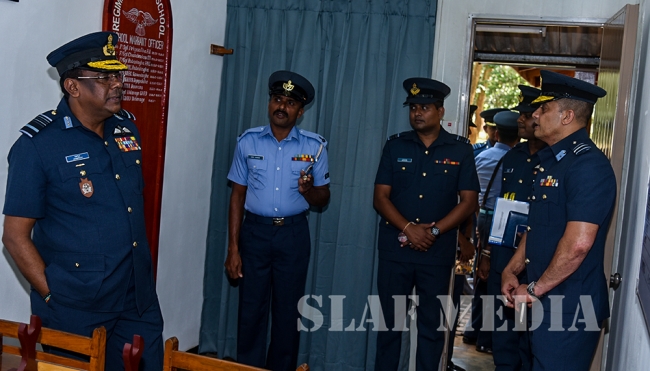 Annual Commander’s Inspection of SLAF CTS Vanni