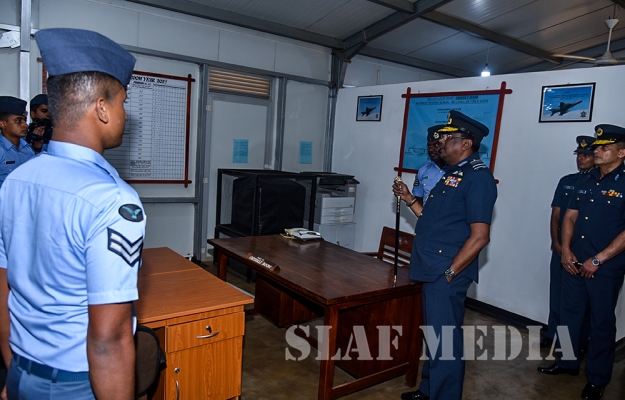 Annual Commander’s Inspection of SLAF CTS Vanni