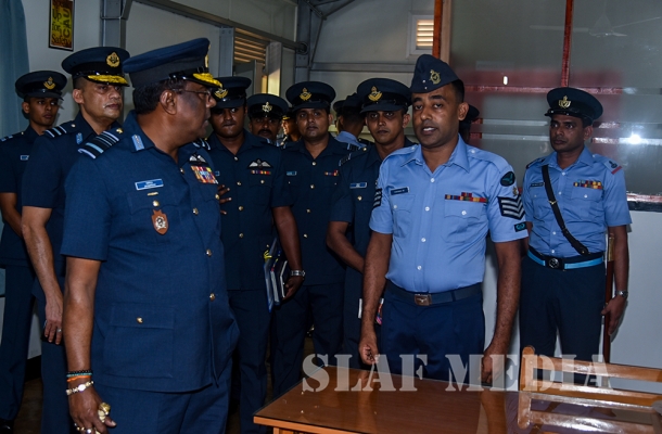 Annual Commander’s Inspection of SLAF CTS Vanni