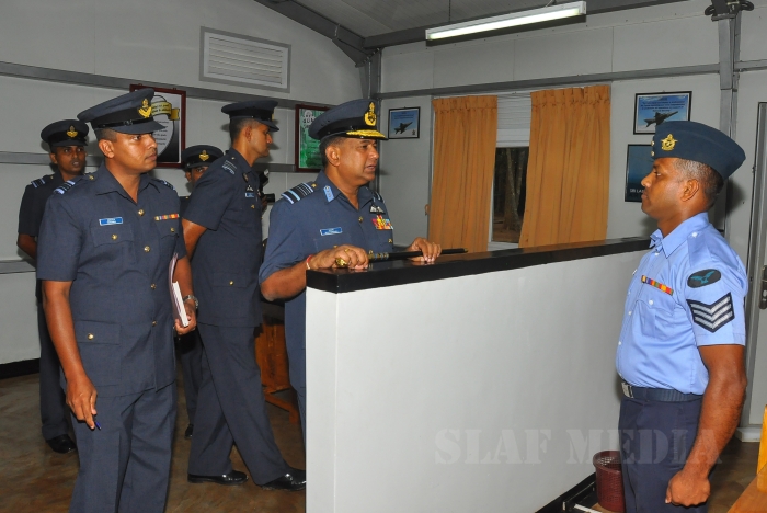 Annual AOC's Inspection of SLAF Combat Training School Vanni