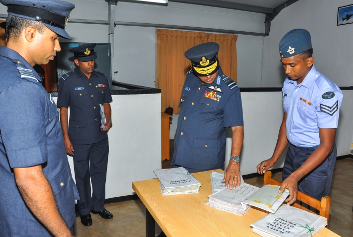 Annual AOC's Inspection of SLAF Combat Training School Vanni