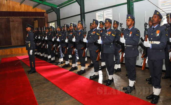 Annual AOC's Inspection of SLAF Combat Training School Vanni