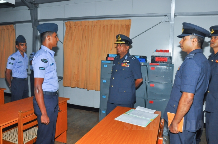 Annual AOC's Inspection of SLAF Combat Training School Vanni