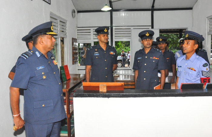 Annual AOC's Inspection of SLAF Combat Training School Vanni