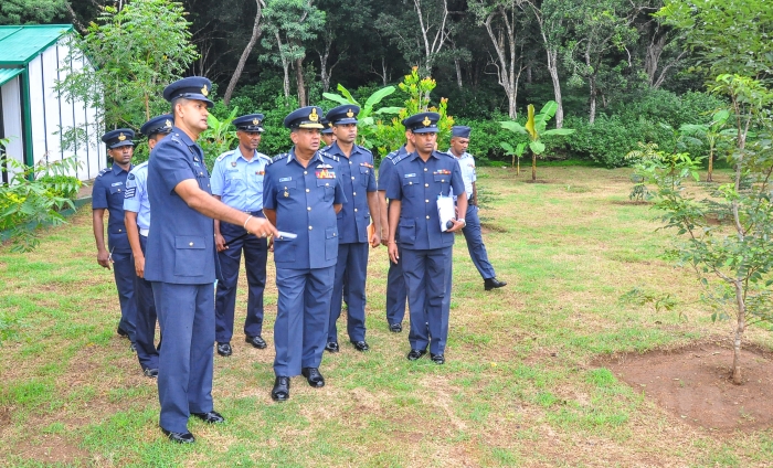 Annual AOC's Inspection of SLAF Combat Training School Vanni