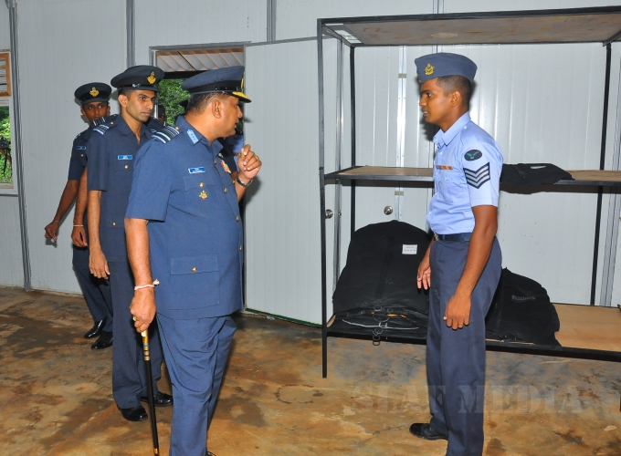 Annual AOC's Inspection of SLAF Combat Training School Vanni