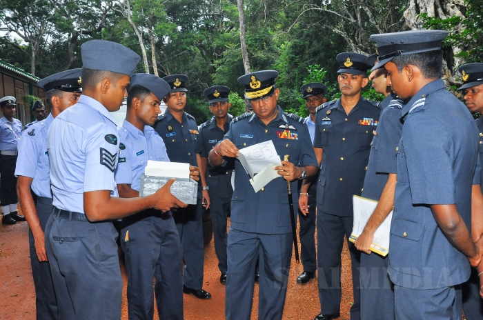 Annual AOC's Inspection of SLAF Combat Training School Vanni